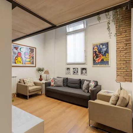 דירה Iflat Cozy & Serene Loft Two Steps From Vatican